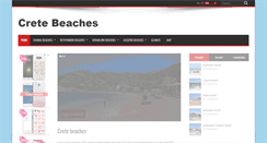 Desktop Screenshot of crete-beaches.com