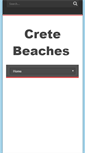 Mobile Screenshot of crete-beaches.com